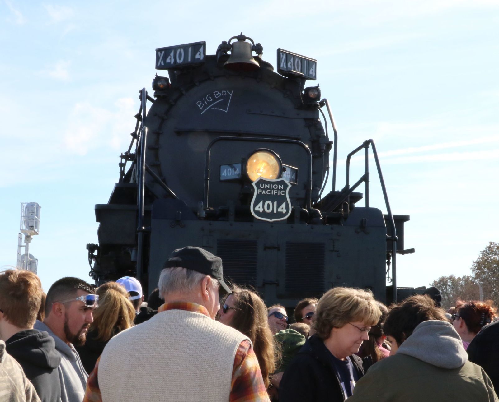 Wagoner welcomes Union Pacific's "Big Boy"